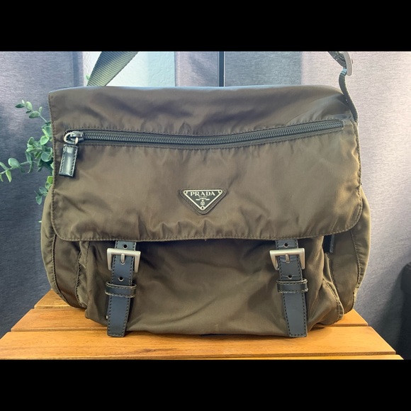 Prada Handbags - Prada Nylon Tessuto Crossbody Messenger